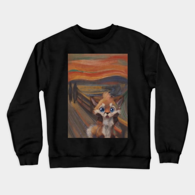 The Screm Crewneck Sweatshirt by silverfox5213